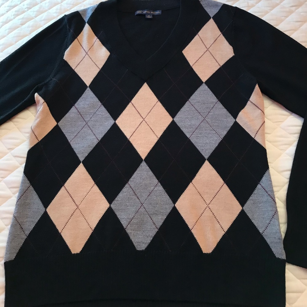 Brooks Brothers 100% merino wool sweater.